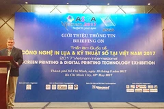 Ouverture du Salon International des technologies d'impression sérigraphique et numérique 2017