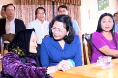 Nouvel An lunaire : la vice-présidente Dang Thi Ngoc Thinh en visite à Gia Lai et à Kon Tum