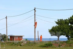 L’île de Con Co sera raccordée au réseau électrique national