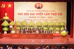 Ouverture du 16e Congrès de l’organisation du Parti de la ville de Hai Phong