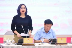 La vice-ministre de l'Industrie et du Commerce, Phan Thi Thang. Photo: VietnamPlus