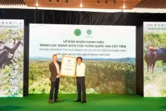 Le parc national de Cat Tien rejoint officiellement la Liste verte de l'UICN