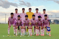 L'équipe nationale U20. Photo: VFF