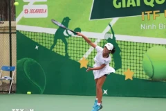 Tournoi de tennis U18 - J30 2024. Photo: VNA