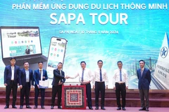 Lancement d'une application sur le tourisme de Sa Pa. Photo: VietnamPlus