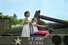 Une photo dans le livre photo Mémoires de guerre. Photo: VNA 