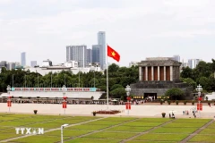 La place historique de Ba Dinh, à Hanoi, le 2 septembre 2024. Photo: VNA