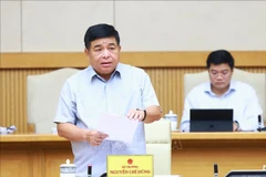 Le ministre du Plan et de l’Inevstissement Nguyên Chi Dung. Photo: VNA