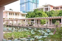 Le campus du Département de français de l'ULIS. Photo: ulis.vnu.edu.vn