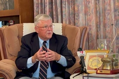 Le professeur Carl Thayer, de l’Académie des forces de défense australiennes de l’Université de Nouvelle-Galles du Sud. Photo : VNA