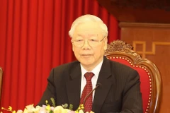 Le secrétaire général du Comité central du Parti communiste du Vietnam, Nguyên Phu Trong. Photo : VNA