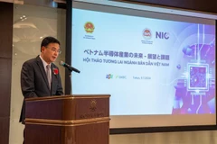 L’ambassadeur du Vietnam au Japon Pham Quang Hiêu s’exprime lors de l’événement. Photo : VNA