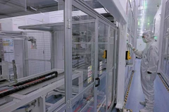 De plus en plus des investisseurs étrangers dans le secteur de haute technologie s'implantent au Vietnam. Photo : VNA