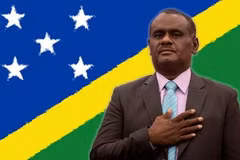 Le nouveau Premier ministre des îles Salomon, Jeremiah Manele. Photo: RNZ/VOV