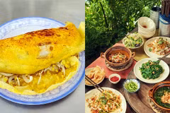 Crêpes Bánh Xèo et plats vietnamiens dans deux restaurants récemment récompensés par Michelin dans son édition 2024 Photo : Michelin, Man Moi.