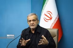 Le nouveau président élu à Masoud Pezeshkian. Photo: VNA