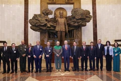 Le président vietnamien Tô Lâm et le président est-timorais José Ramos-Horta au Musée Hô Chi Minh, à Hanoi, le 1er août 2024. Photo : VNA
