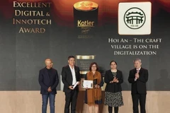 Le projet "Hôi An - Le village artisanal est en pleine digitalisation" est récompensé aux Kotler Awards 2024. Photo : toquoc.vn