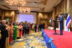 L’ambassade du Vietnam en Thaïlande organise une cérémonie pour célébrer la 79e Fête nationale du Vietnam. Photo : VNA