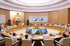 Le vice-Premier ministre Trân Luu Quang préside la réunion du comité d’évaluation du projet de planification forestière nationale pour la période 2021-2030 avec une vision jusqu’en 2050. Photo: VNA