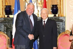 Entrevue Nguyen Phu Trong – Gérard Larcher