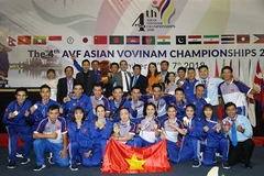 Le Vietnam toujours au top du 4e Championnat asiatique de vovinam