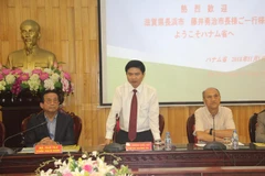 Les investisseurs japonais veulent investir à Ha Nam