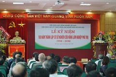 Le NOMAFSI célèbre son centenaire: thé et coopération France - Vietnam
