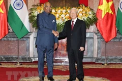 Vietnam-Inde : entretien Nguyen Phu Trong et Ram Nath Kovind