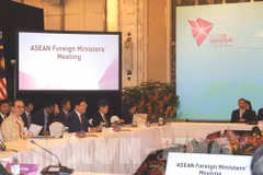 ASEAN : les ministres des Affaires étrangères se réunissent à Singapour