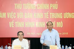Le PM Nguyên Xuân Phuc travaille avec la Commission économique centrale