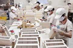 Bond des exportations nationales de bois et de meubles en bois aux Etats-Unis 