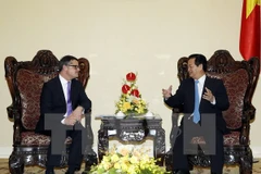Nguyen Tan Dung reçoit le ministre des Sciences et des Arts du Land de Hesse
