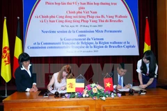 Session de la Commission mixte permanente Vietnam-Wallonie-Bruxelles