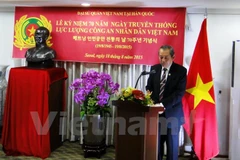 La Journée traditionnelle de la police populaire du Vietnam célébrée à l’étranger