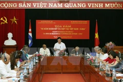 Colloque sur les 55 ans de solidarité et de coopération Vietnam-Cuba