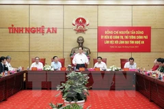 Nghe An doit redoubler d’efforts pour atteindre les objectifs fixés