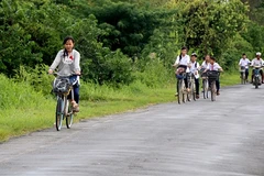 Bons résultats dans la construction de routes à Ninh Binh