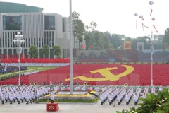 La commémoration du 70e anniversaire de l'indépendance du Vietnam sur la place Ba Dinh à Hanoi.