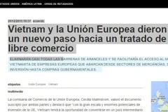 L’Agence Telam salue la fin des négociations de l'ALE Vietnam-UE
