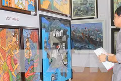 Ouverture de la 20e exposition des beaux-arts du delta du Mékong 