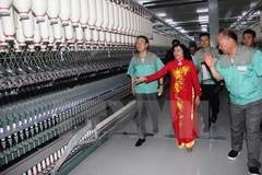 Tay Ninh : inauguration d'une usine de fibres textiles