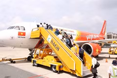 Vietjet : réduction de 15% du prix pour les paiements par cartes bancaires nationales