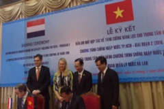 Ho Chi Minh-Ville et les Pays-Bas coopèrent face aux changements climatiques