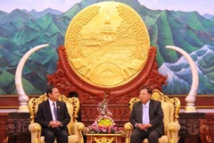 Le plus haut dirigeant laotien reçoit un vice-président de l’AN vietnamienne