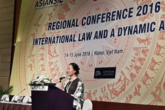 Conférence sur le "Droit international et une Asie dynamique" 