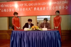 Hanoi et Gui Zhou signent un accord de coopération touristique