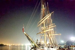 Le plus ancien voilier norvégien fait escale à Ho Chi Minh-Ville