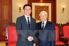 Le leader du PCV reçoit une délégation du Parti communiste chinois
