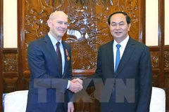 Le président Tran Dai Quang reçoit le président de World Vision International